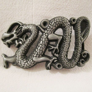 Ancient Chinese Dragon Belt Buckle